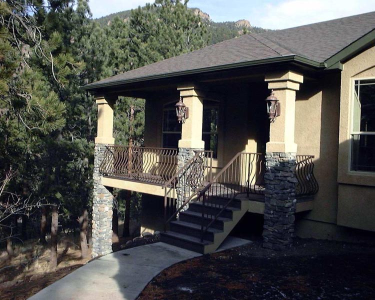 Ornamental Metal, Colorado Springs, Ancona Job Shop, Deck Railings