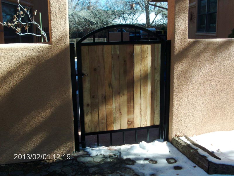 Gate, Custom Ironwork, Ancona Job Shop, ColoradoIM9678