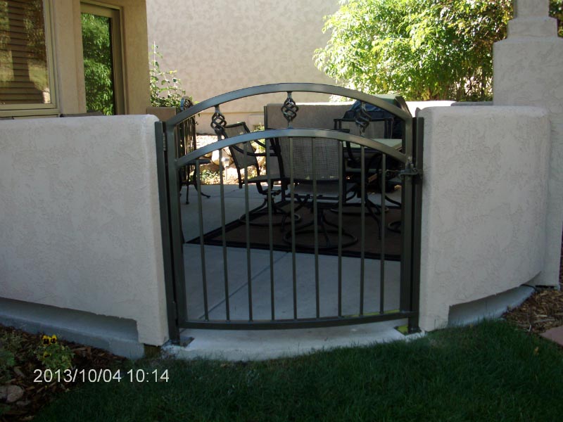 Gate, Custom Ironwork, Ancona Job Shop, ColoradoIM9678
