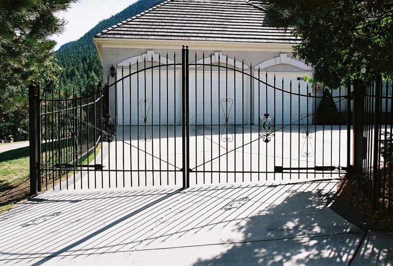 Gate, Custom Ironwork, Ancona Job Shop, ColoradoIM9678