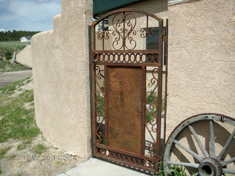 Ornamental Iron Gates Colorado Sp;rings, Wrought Iron Ranch Gates Colorado Springs