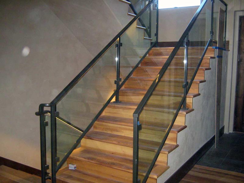 Interior Railings, Custom Ironwork, Ancona Job Shop, Colorado