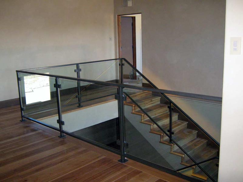 Interior Railings, Custom Ironwork, Ancona Job Shop, Colorado