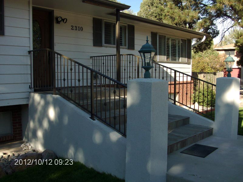 Exterior Railings, Custom Ironwork, Ancona Job Shop, Colorado