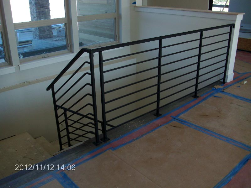 Interior Railings, Custom Ironwork, Ancona Job Shop, Colorado