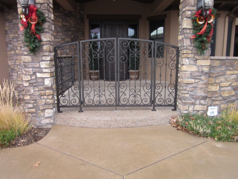 Ornamental Iron Gates Colorado Sp;rings, Wrought Iron Ranch Gates Colorado Springs